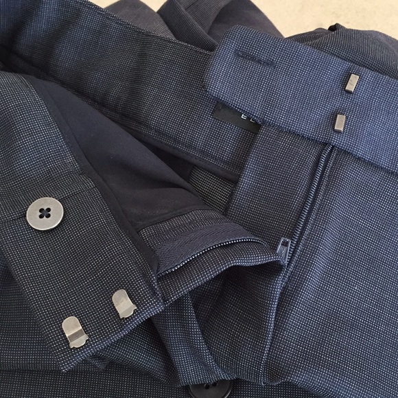 NWOT Elie Tahari classic blue pantsuit size 4 - Picture 12 of 16